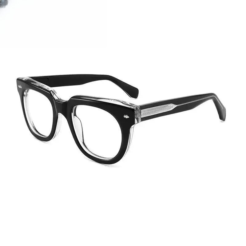 Unisex Square Full Rim Acetate Prescription Glasses Gxyj1134 — view 9 | Rx Spectacle