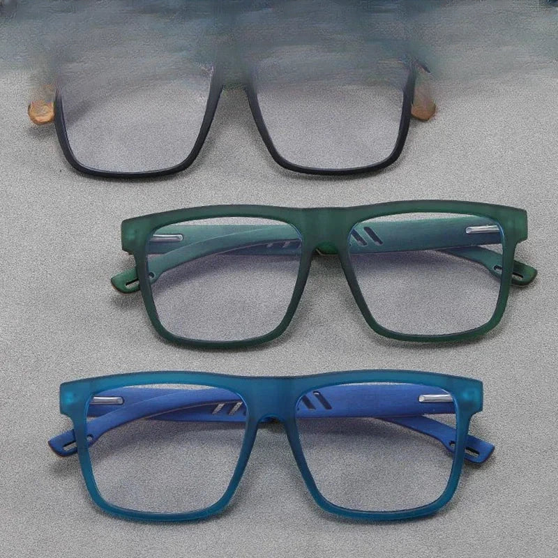 Unisex Square Full Rim Acetate Prescription Glasses 100850 — view 1 | Rx Spectacle
