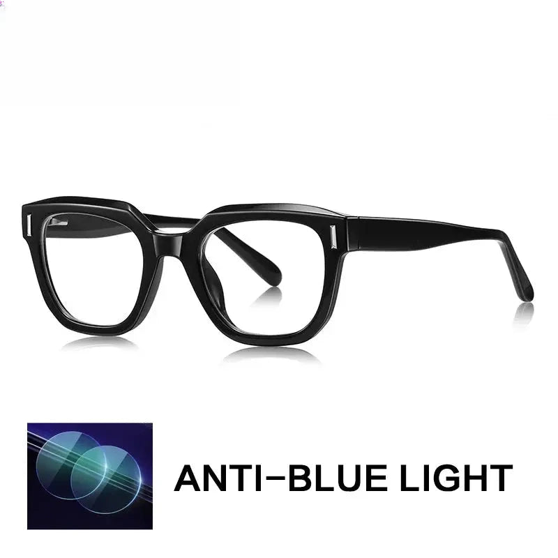 Unisex Polygon Full Rim Titanium Reading Glasses Gxyj9009 — view 8 | Rx Spectacle