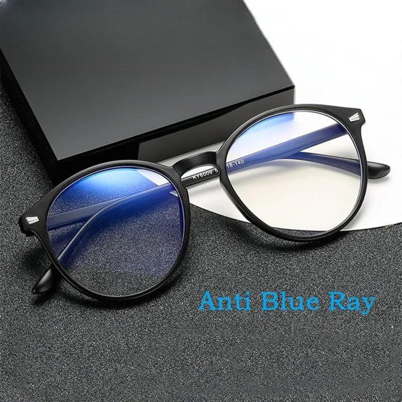 Unisex Round Full Rim TR90 Prescription Glasses 6009 — view 1 | Rx Spectacle