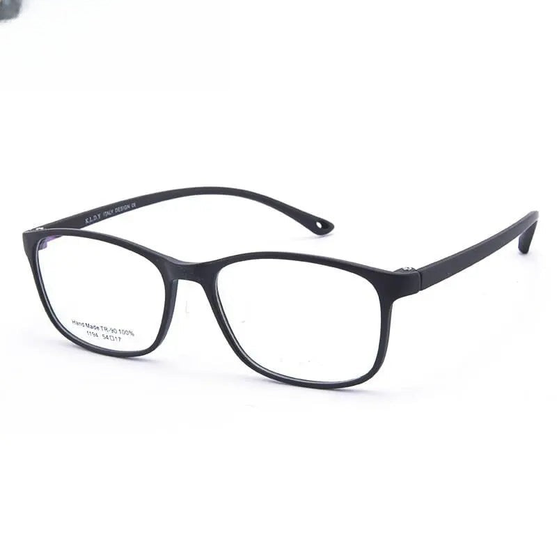 Men's Square Full Rim Titanium Sports Glasses 1194 — view 6 | Rx Spectacle