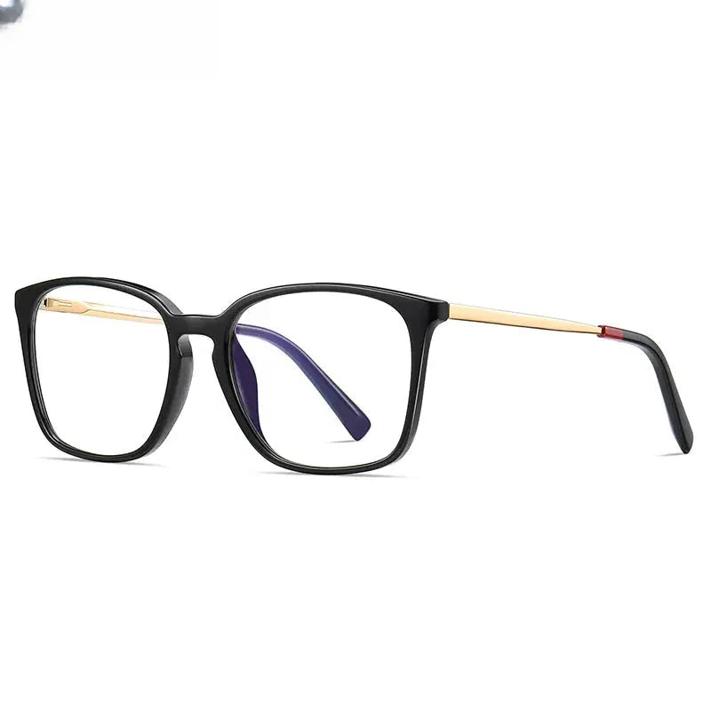 Men's Square Full Rim Titanium Reading Glasses 2079 — view 10 | Rx Spectacle