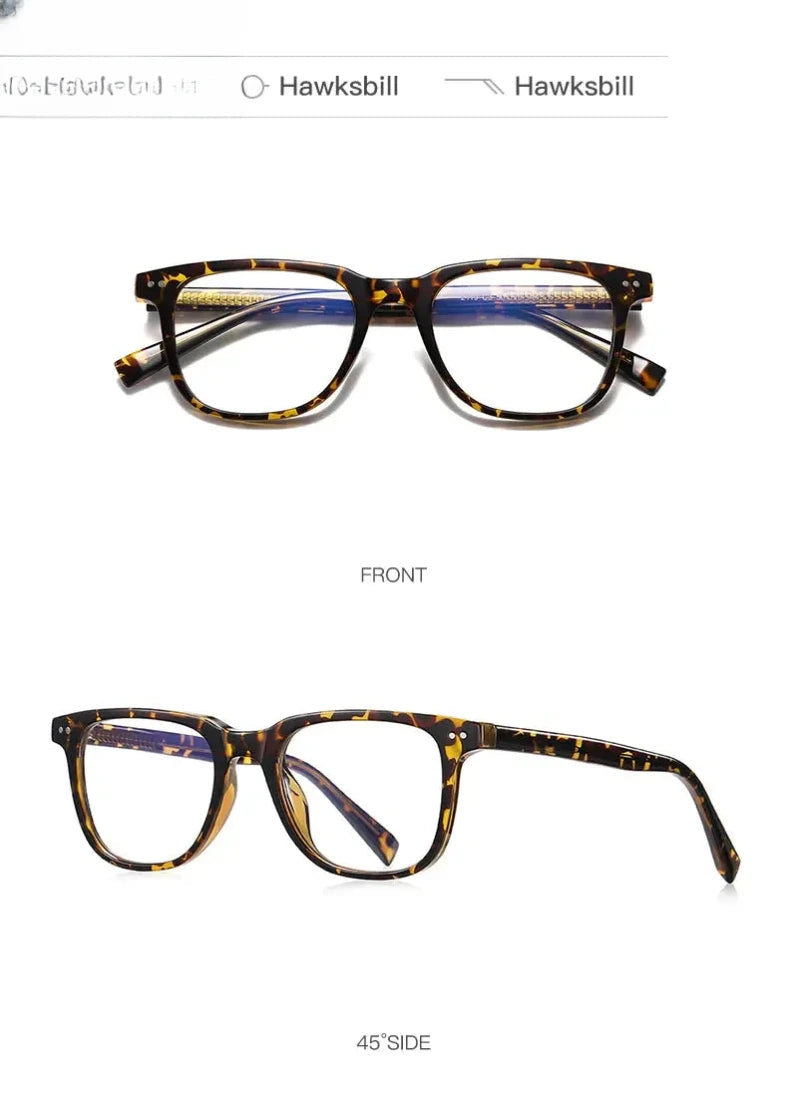 Women's Square Full Rim Plastic Reading Glasses Pfd2119 — view 15 | Rx Spectacle