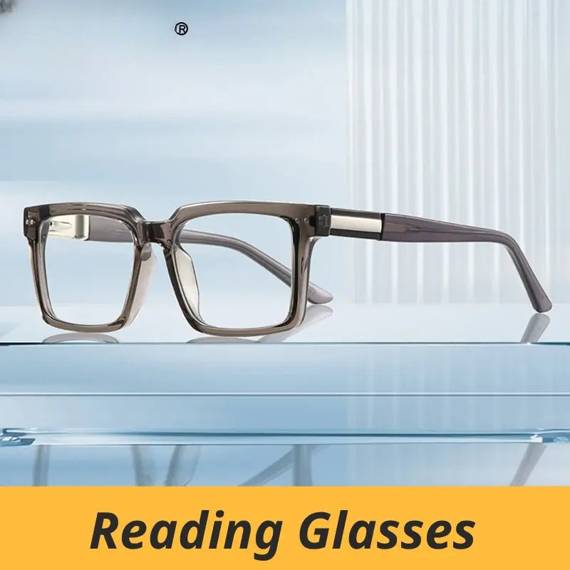 Unisex Square Full Rim TR90 Reading Glasses 360033 — view 1 | Rx Spectacle