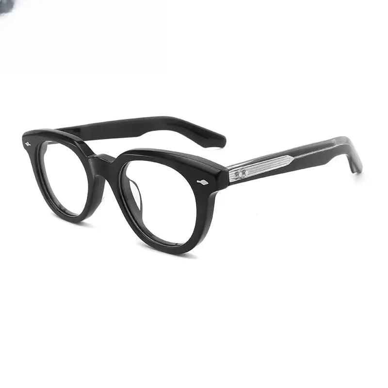 Unisex Oval Full Rim Acetate Prescription Glasses G91123 — view 6 | Rx Spectacle