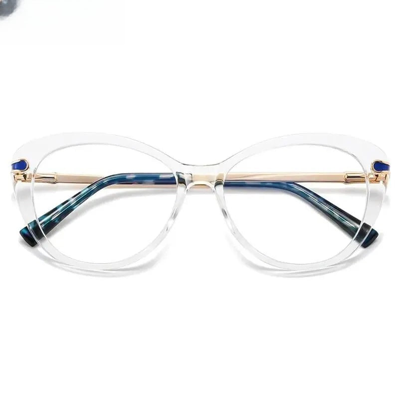 Women's Square Full Rim Acetate Reading Glasses 2088 — view 6 | Rx Spectacle