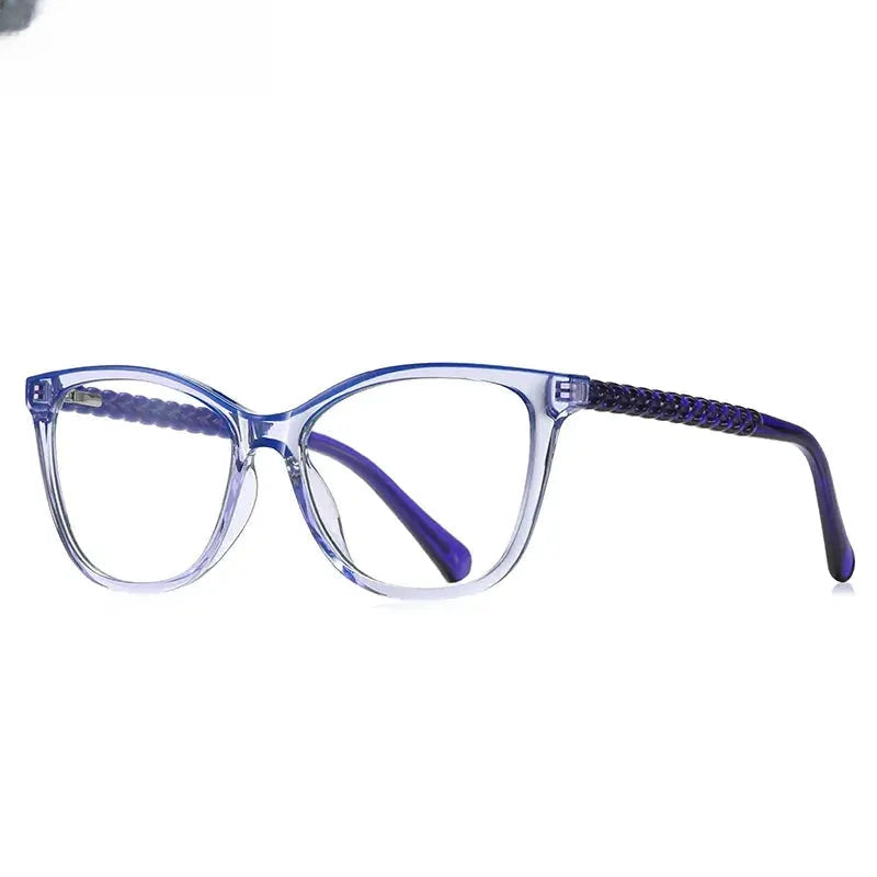 Women's Square Full Rim TR90 Reading Glasses 2138 — view 11 | Rx Spectacle