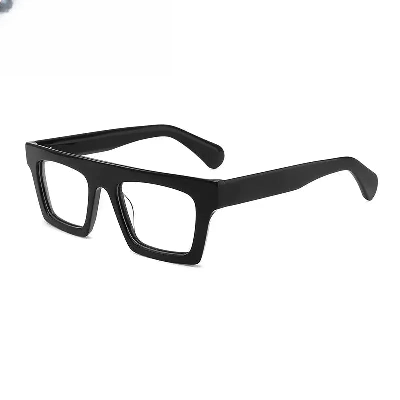 Unisex Browline Full Rim Prescription Glasses Gxyj1576 — view 4 | Rx Spectacle