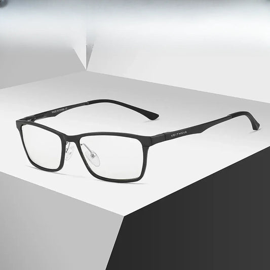 Men's Square Full Rim TR90 Prescription Glasses 8706 — view 1 | Rx Spectacle
