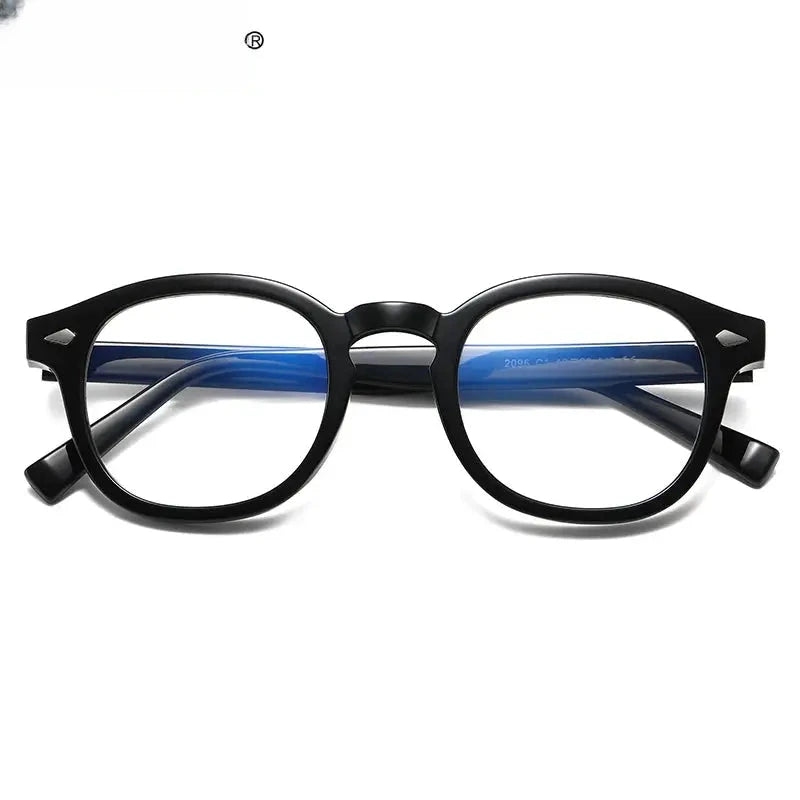 Unisex Square Full Rim Titanium Prescription Glasses 2096 — view 5 | Rx Spectacle
