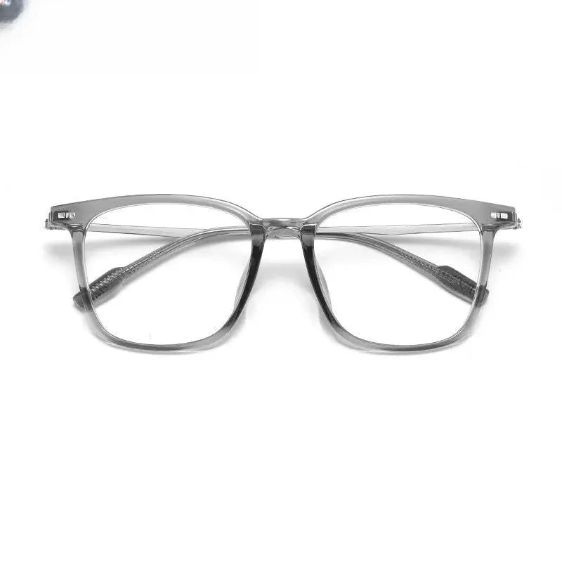 Unisex Square Full Rim Titanium Prescription Glasses 331020 — view 3 | Rx Spectacle