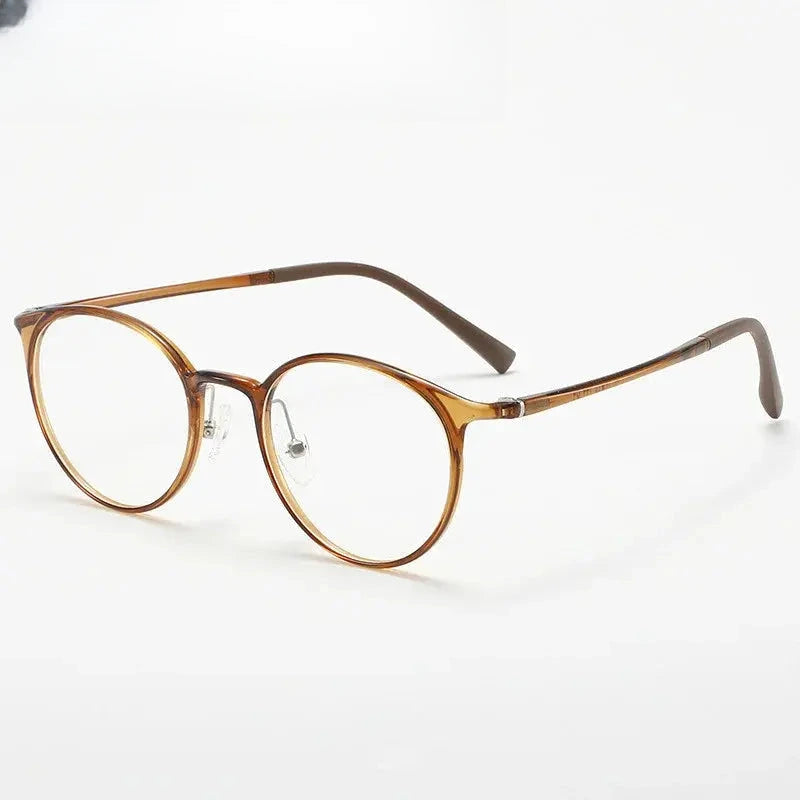 Women's Round Full Rim Ultem Prescription Glasses 11638 — view 5 | Rx Spectacle