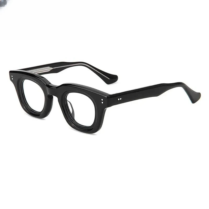 Unisex Square Full Rim Acetate Prescription Glasses 247062 — view 4 | Rx Spectacle