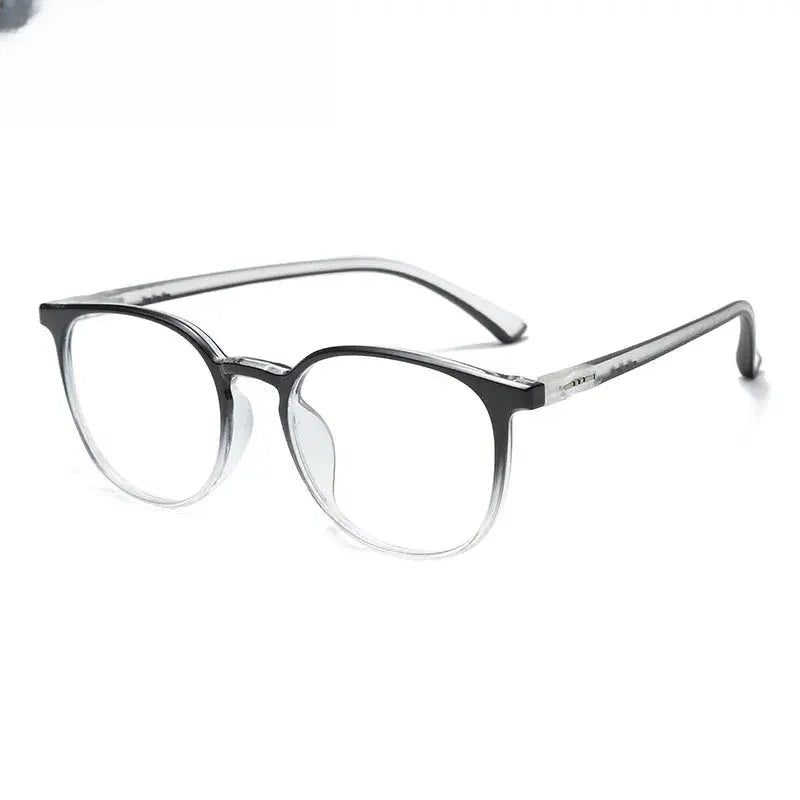 Women's Round Full Rim Titanium Prescription Glasses 81364 — view 3 | Rx Spectacle