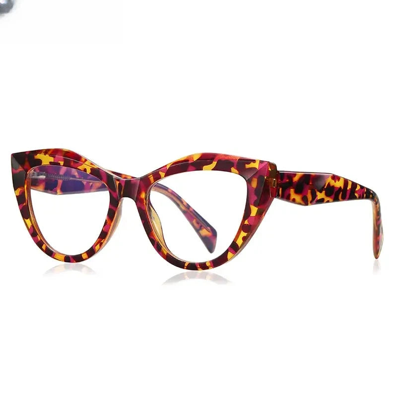 Unisex Butterfly Full Rim Titanium Reading Glasses 2166 — view 9 | Rx Spectacle