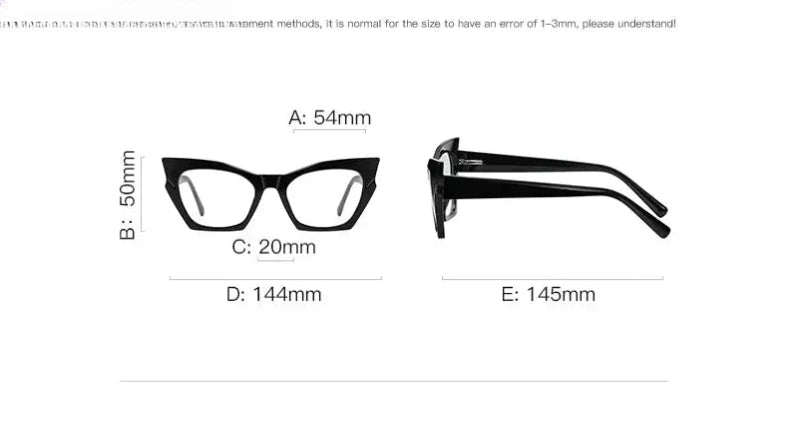 Unisex Cat Eye Full Rim Titanium Reading Glasses 2158 — view 14 | Rx Spectacle