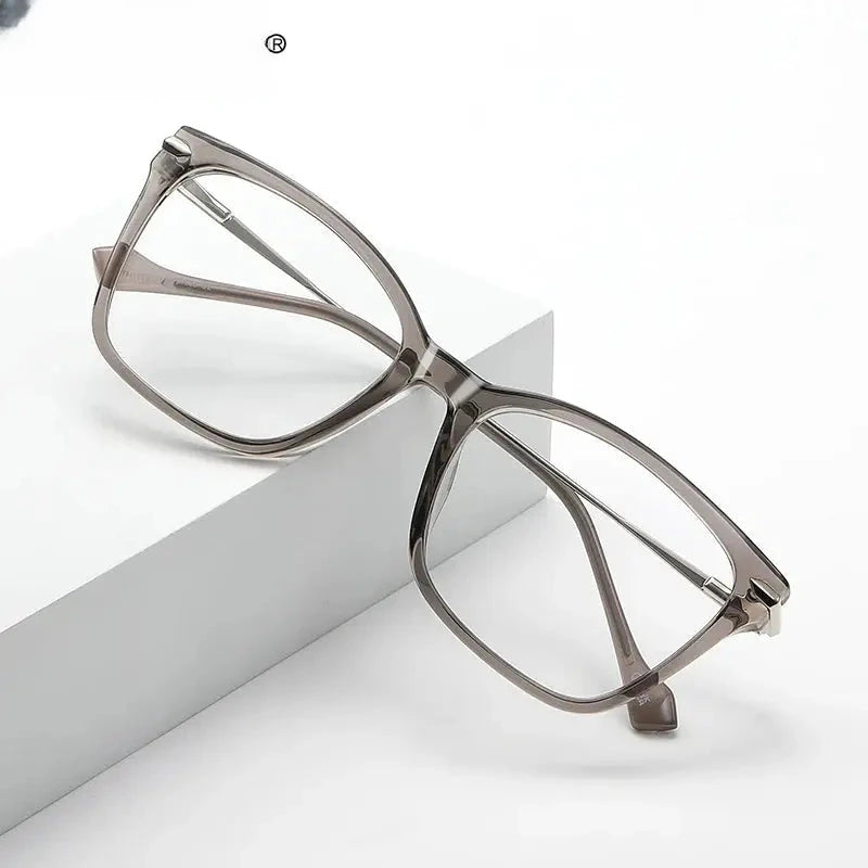 Women's Square Full Rim TR90 Reading Glasses 631242 — view 1 | Rx Spectacle