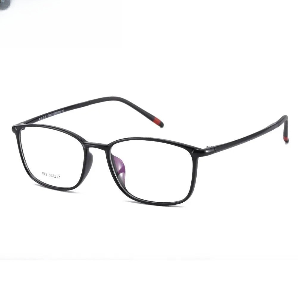 Unisex Round Full Rim Titanium Prescription Glasses 102 — view 2 | Rx Spectacle