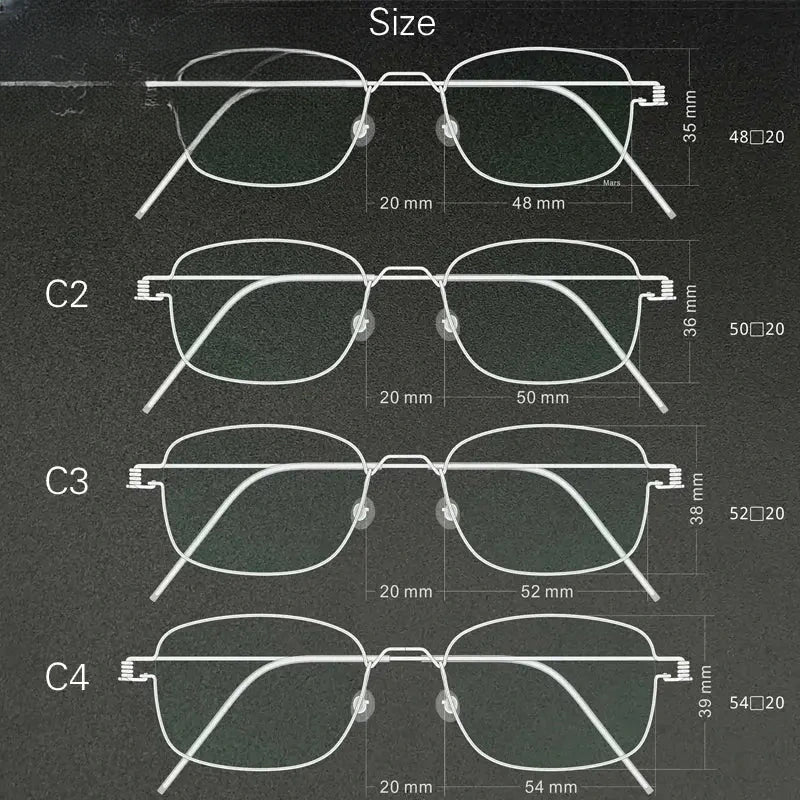 Unisex Oval Full Rim Stainless Steel Screwless Prescription Glasses 61425 — view 3 | Rx Spectacle