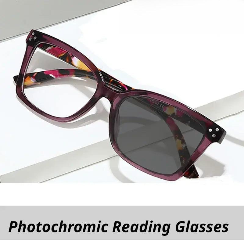 Women's Square Full Rim TR90 Reading Glasses 525002 — view 1 | Rx Spectacle