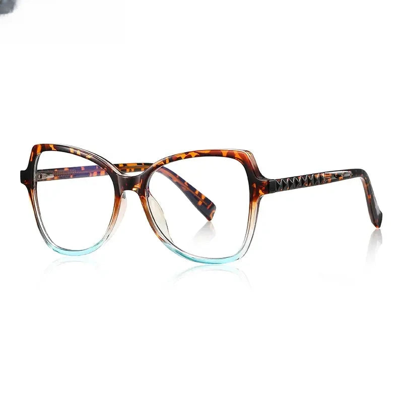 Women's Cat Eye Full Rim Plastic Reading Glasses 2137 — view 6 | Rx Spectacle