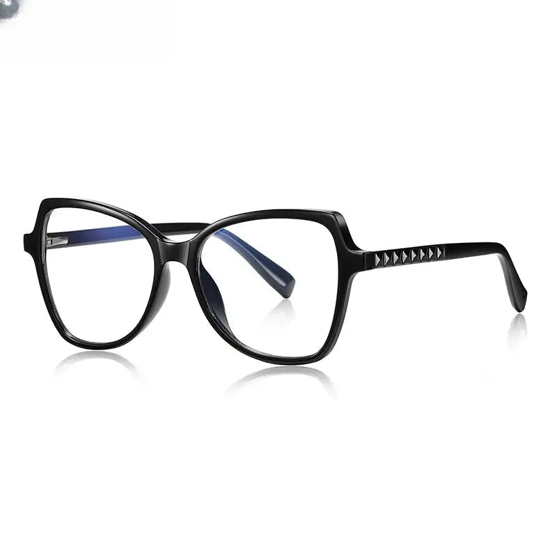 Women's Cat Eye Full Rim Plastic Reading Glasses 2137 — view 4 | Rx Spectacle