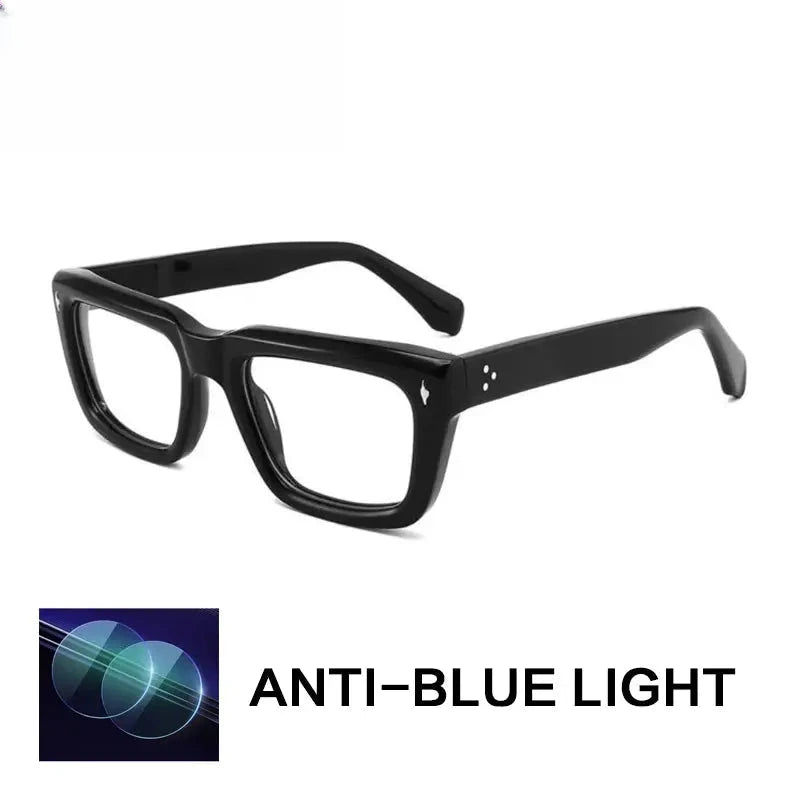 Unisex Browline Full Rim Acetate Reading Glasses 882222 — view 5 | Rx Spectacle