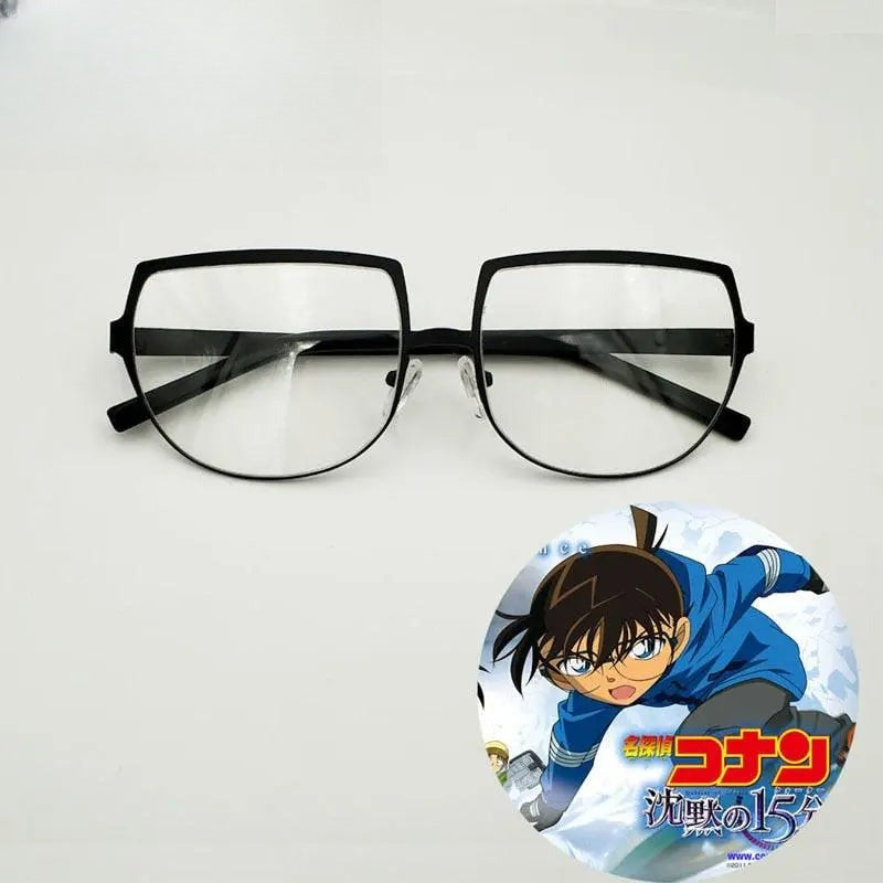 Unisex Round Full Rim Alloy Flat Top Prescription Glasses Y007 — view 2 | Rx Spectacle