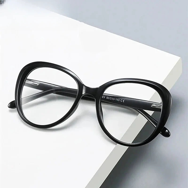 Women's Cat Eye Full Rim Acetate Prescription Glasses 420131 — view 1 | Rx Spectacle
