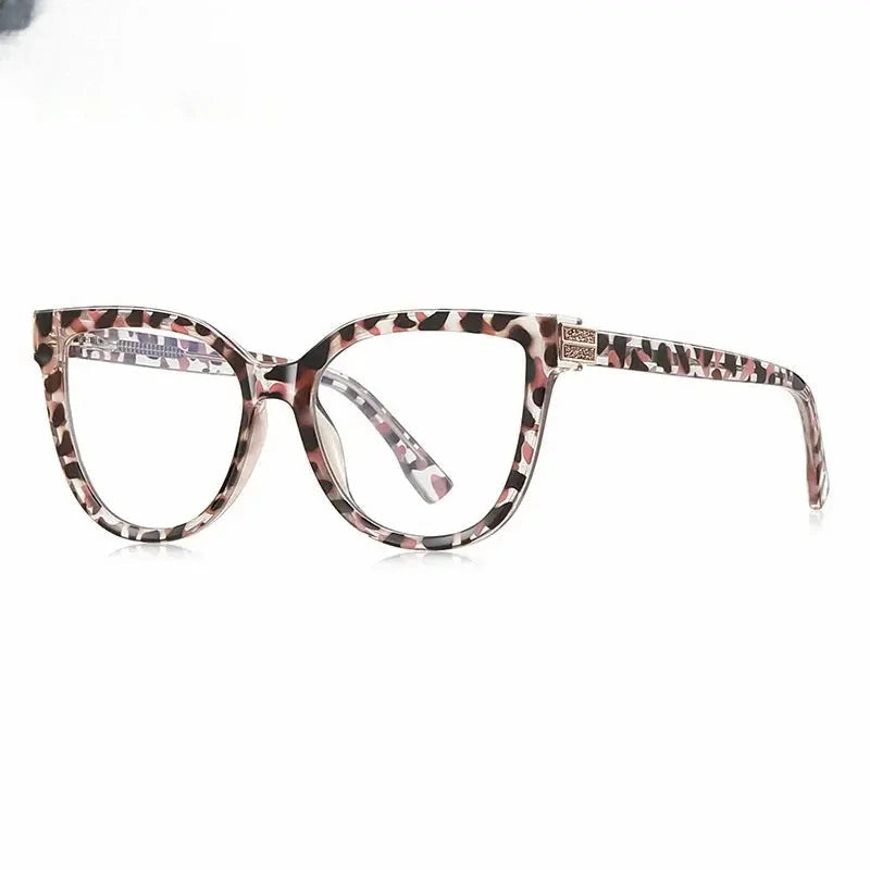 Women's Cat Eye Full Rim TR90 Prescription Glasses 882282 — view 4 | Rx Spectacle