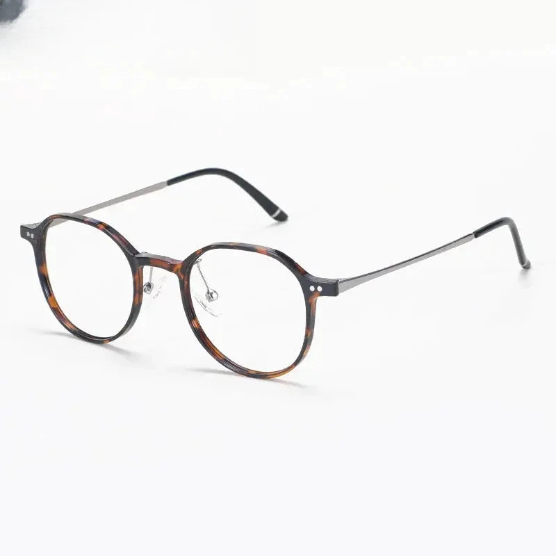 Unisex Round Full Rim Ultem Prescription Glasses 2186 — view 2 | Rx Spectacle