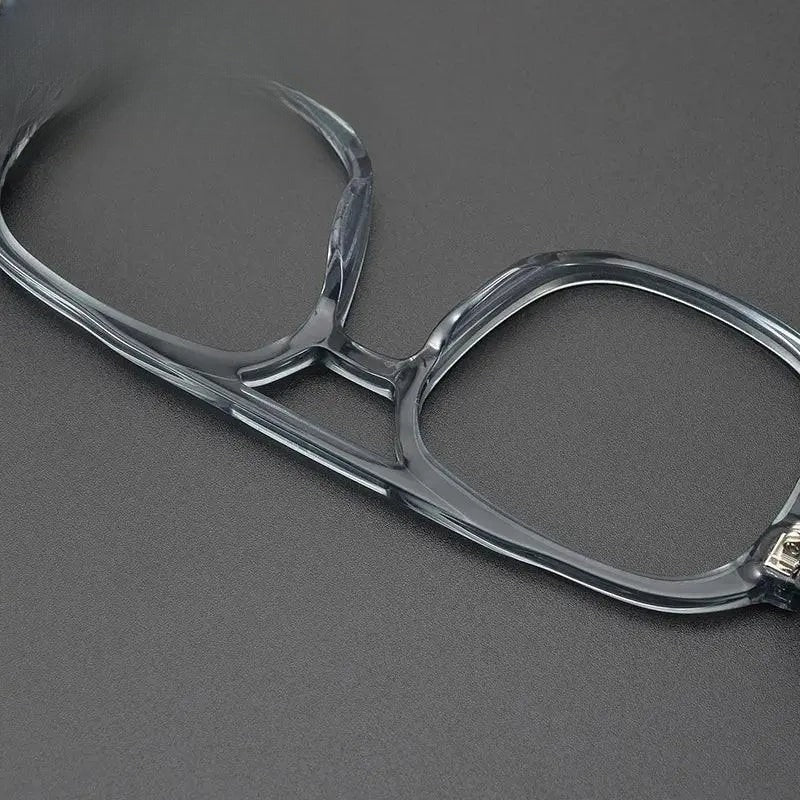 Unisex Square Full Rim Acetate Double Bridge Prescription Glasses Gxyj1136 — view 5 | Rx Spectacle