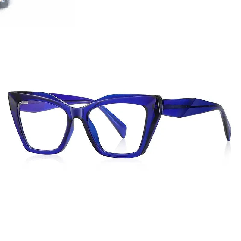 Women's Cat Eye Full Rim TR90 Reading Glasses 2167 — view 12 | Rx Spectacle