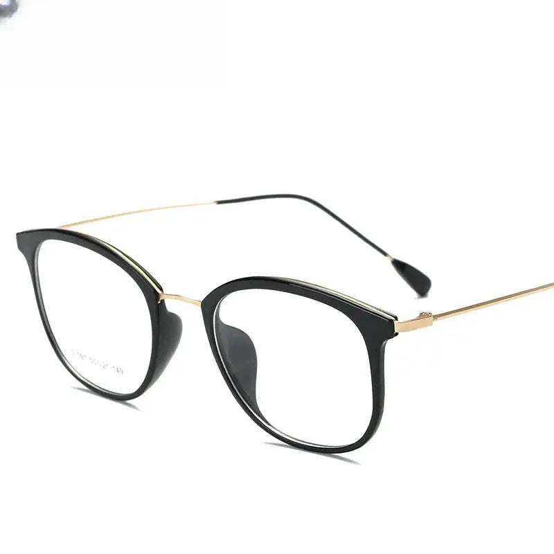 Unisex Square Full Rim Titanium Prescription Glasses 51097 — view 5 | Rx Spectacle
