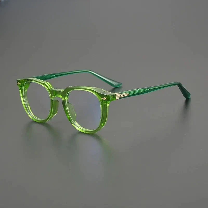Unisex Square Full Rim Acetate Prescription Glasses G7003 — view 1 | Rx Spectacle