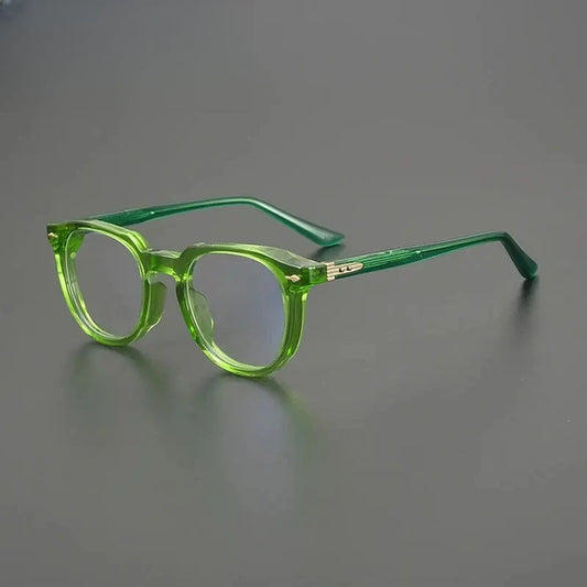 Unisex Square Full Rim Acetate Prescription Glasses G7003 — view 1 | Rx Spectacle
