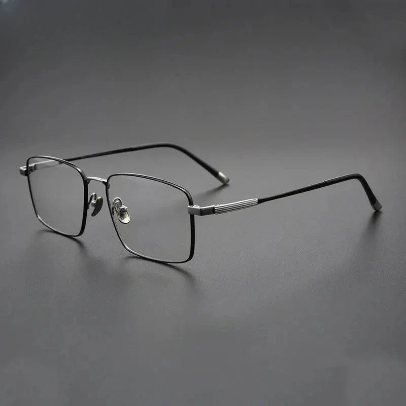 Men's Polygon Full Rim Titanium Prescription Glasses 582802 — view 5 | Rx Spectacle