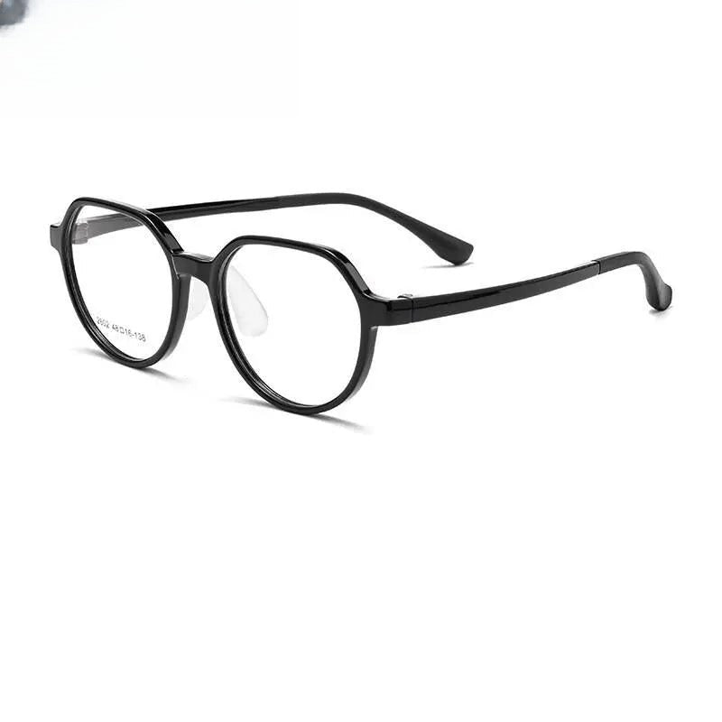 Unisex Round Full Rim Titanium Prescription Glasses 2602 — view 6 | Rx Spectacle