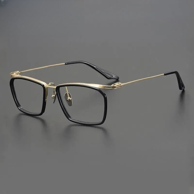 Unisex Square Full Rim Acetate Prescription Glasses Gxyj902 — view 5 | Rx Spectacle
