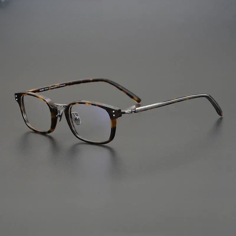 Unisex Square Full Rim Acetate Prescription Glasses Gxyj1052 — view 1 | Rx Spectacle