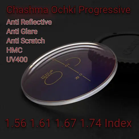 Wide Field Progressive Clear Lenses — view 1 | Rx Spectacle