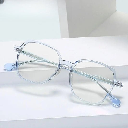 Unisex Polygon Full Rim TR90 Prescription Glasses Ld208 — view 1 | Rx Spectacle