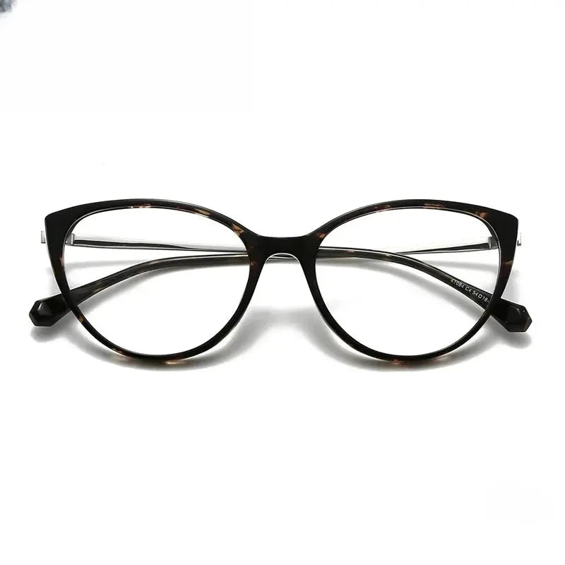 Women's Cat Eye Full Rim Acetate Prescription Glasses 341084 — view 4 | Rx Spectacle