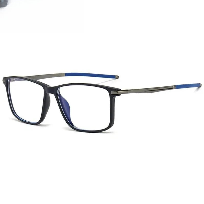 Men's Square Full Rim TR90 Sports Glasses — view 6 | Rx Spectacle