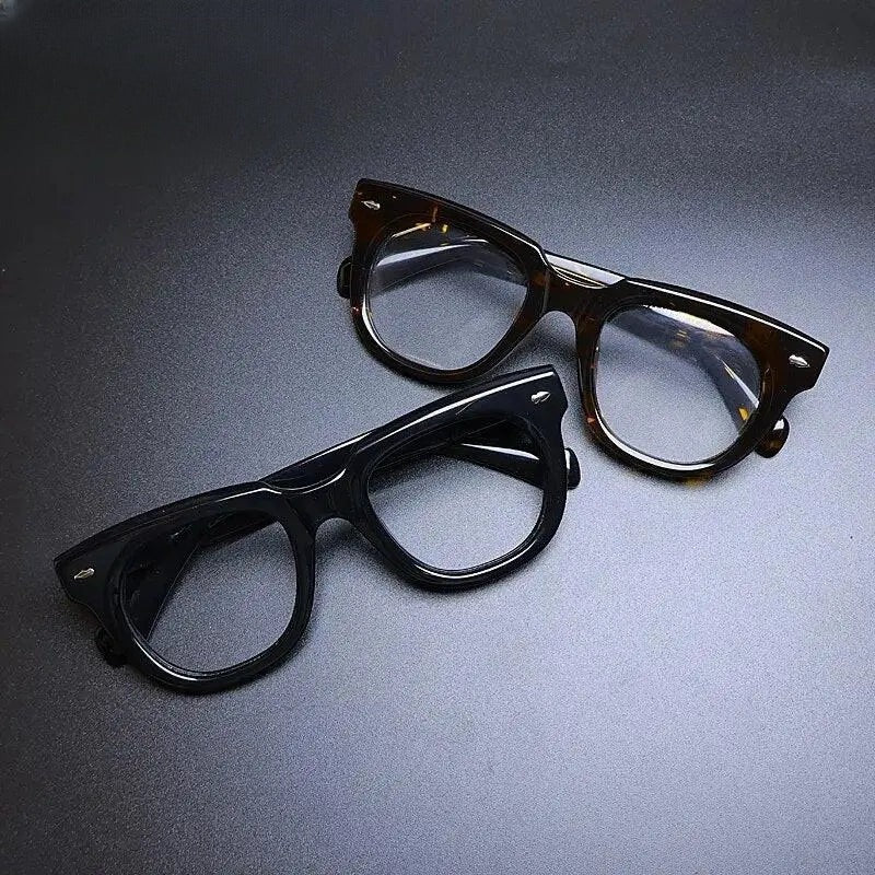 Unisex Square Full Rim Acetate Prescription Glasses Gxyj1134 — view 3 | Rx Spectacle