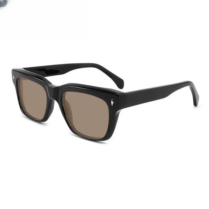 Unisex Square Full Rim Acetate Prescription Glasses Mo15 — view 23 | Rx Spectacle