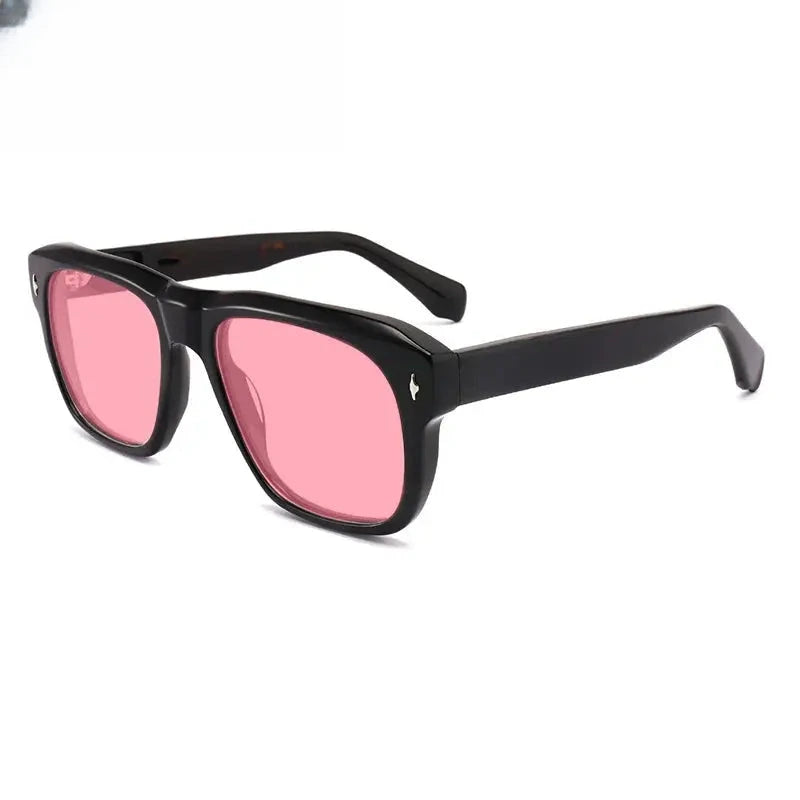 Unisex Square Full Rim Acetate Prescription Glasses Mo16 — view 24 | Rx Spectacle