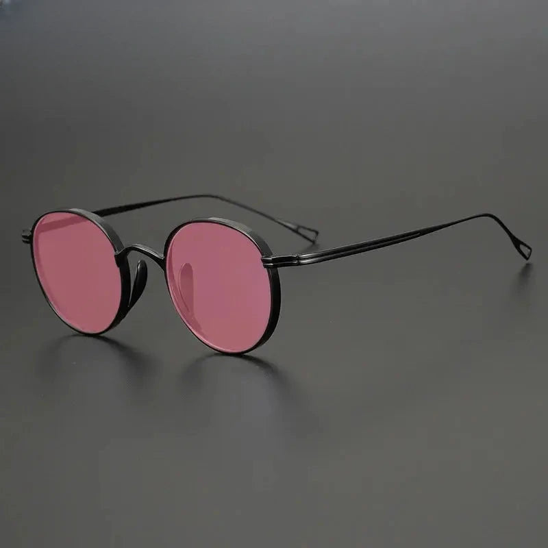 Unisex Oval Full Rim Titanium Prescription Glasses 131524 — view 26 | Rx Spectacle