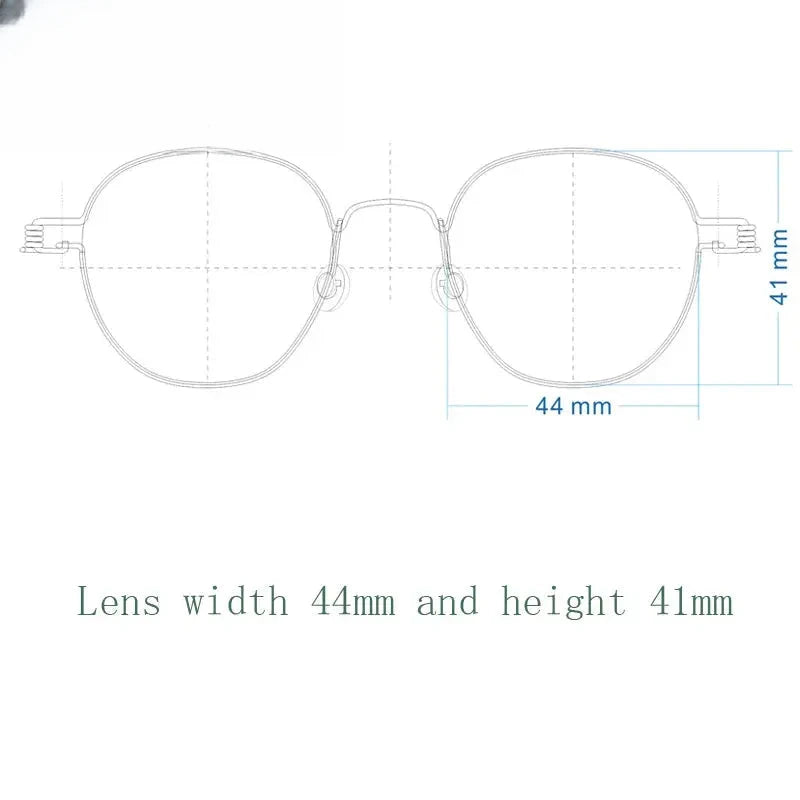 Unisex Polygon Full Rim Stainless Steel Prescription Glasses 15045 — view 3 | Rx Spectacle