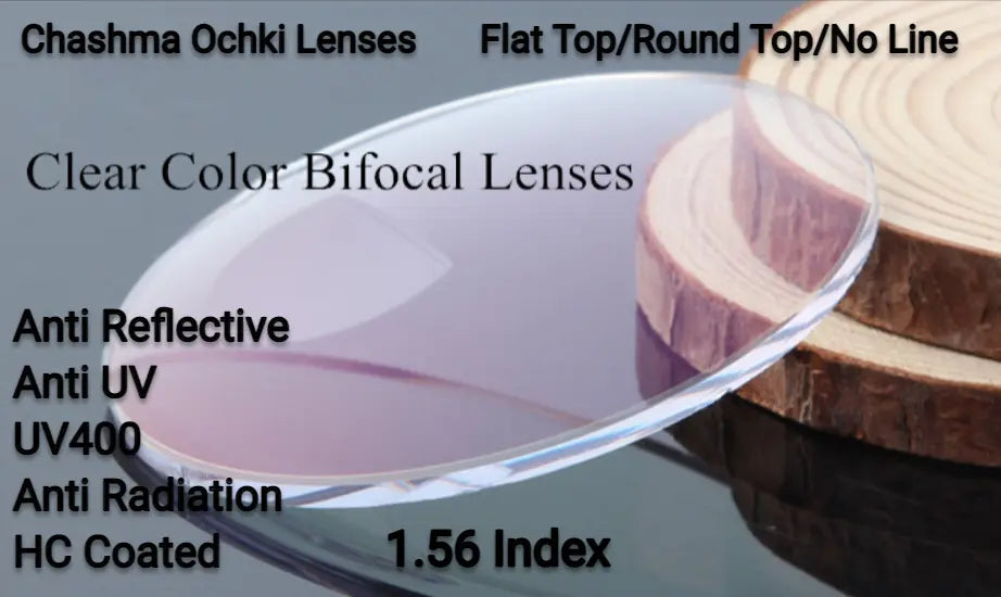 1.56 Index Bifocal Lenses Clear — view 1 | Rx Spectacle